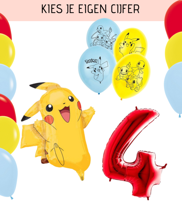 Ballonnenpakket Pokémon