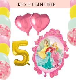 Ballonnenpakket Disney prinsessen