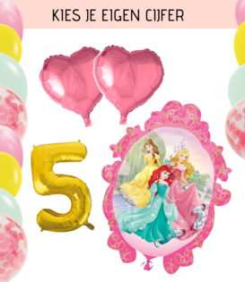 Ballonnenpakket Disney prinsessen
