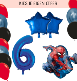 Ballonnenpakket spiderman
