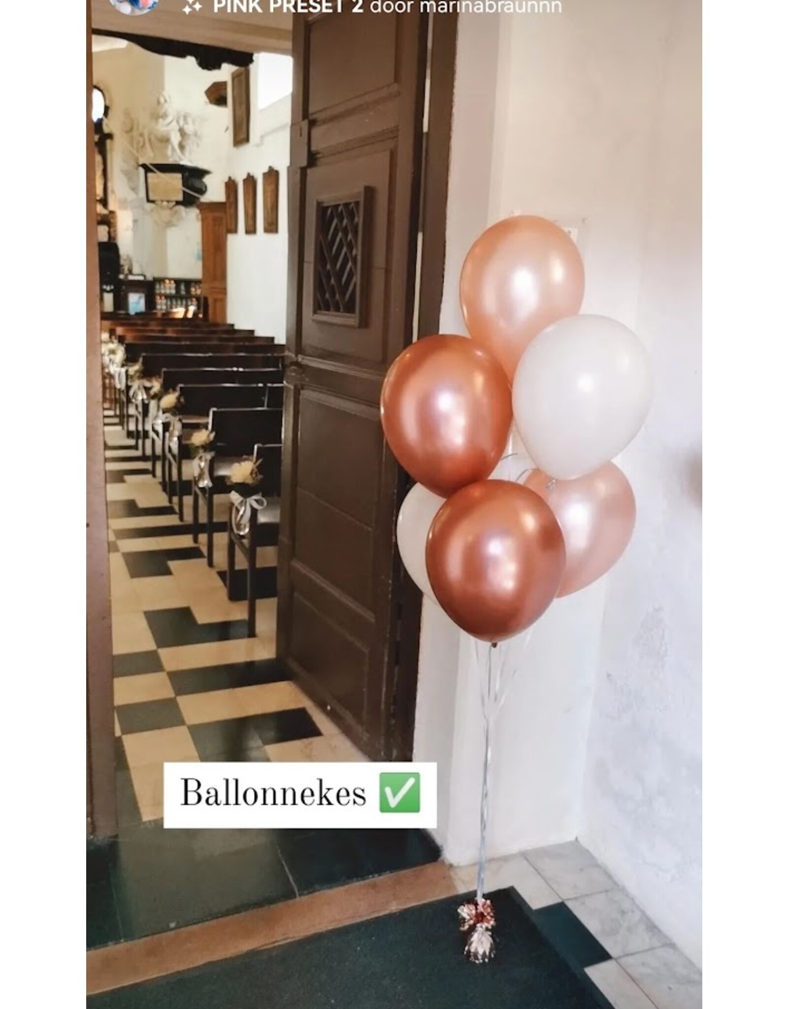 Helium tros | 6 ballonnen