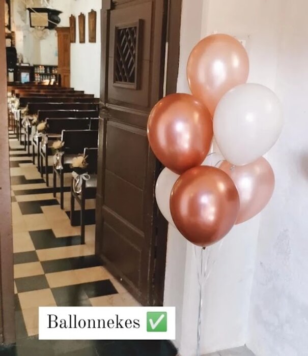 Helium tros | 6 ballonnen