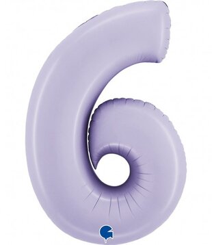 Cijferballon XXL | 6 Lila