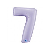 Cijferballon XXL | 7 lila