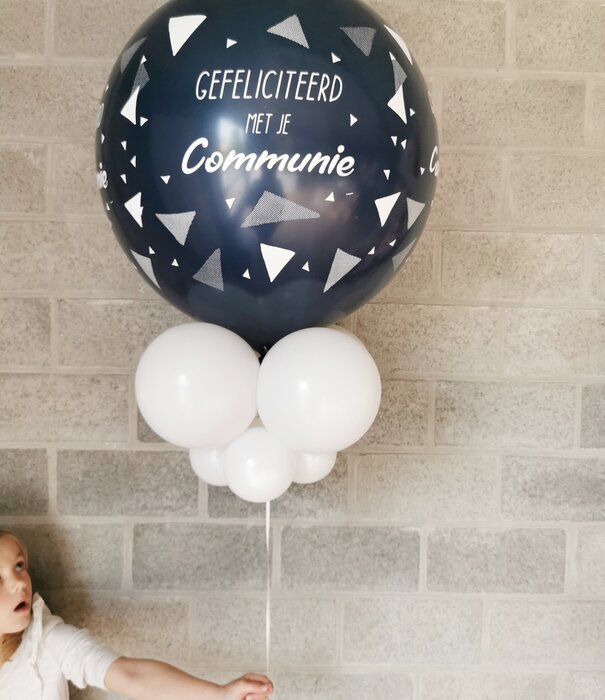 Communie ballon (gevuld met helium)