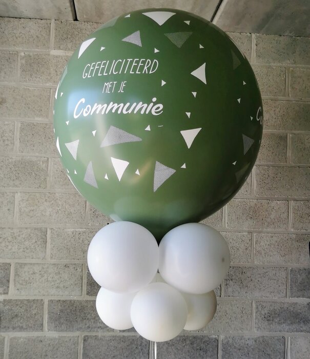 Communie ballon (gevuld met helium)