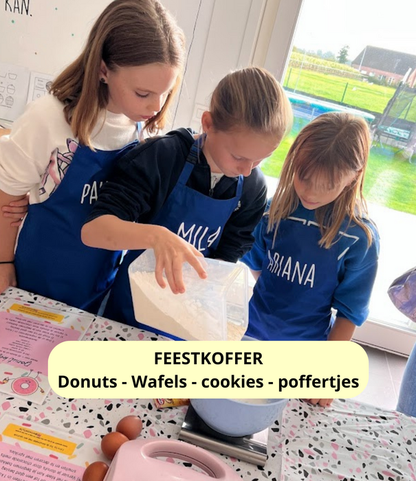 Feestkoffer Cookies, donuts & Cupcakes