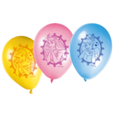 8x latex ballon Disney prinsessen