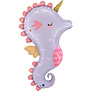 Folieballon | Magical Seahorse