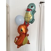 Ballonnentros Pokémon gevuld met helium