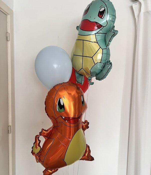 Ballonnentros Pokémon gevuld met helium