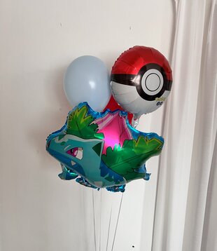Ballonnentros Pokémon 2 gevuld met helium