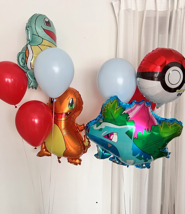 Ballonnentros Pokémon 2 gevuld met helium