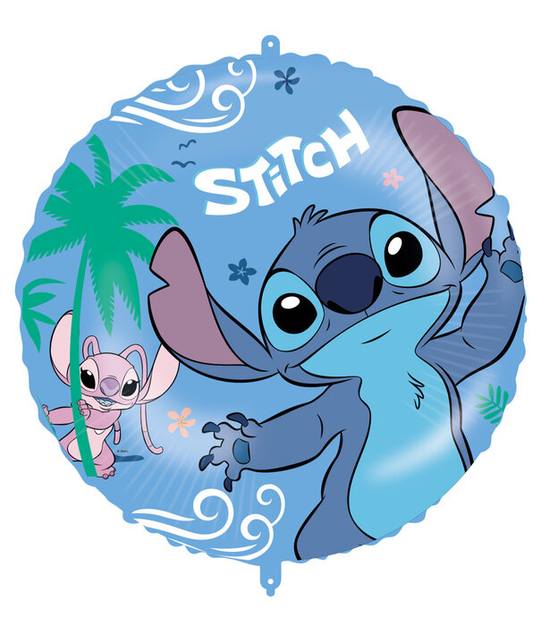 Folieballon Stitch & Angel
