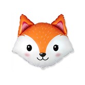 Folieballon schattig vossenhoofje