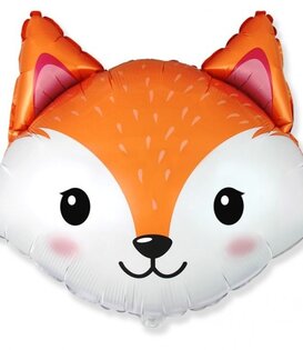 Folieballon schattig vossenhoofje