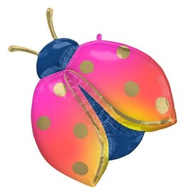 XXL folieballon Lieveheersbeestje 83cm