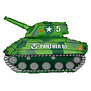Folieballon Legertank 80 cm