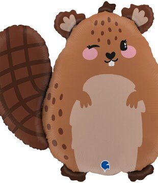 XXL folieballon Bever 53cm