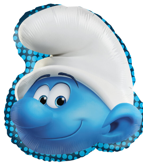Folieballon happy smurf