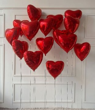 Valentijn ballonnenmuur