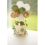 Mini ballonnenboog taarttopper (kies je eigen kleur)