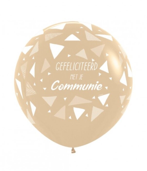 Communie ballon (gevuld met helium)