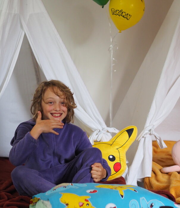 slaapfeestje: Pokémon