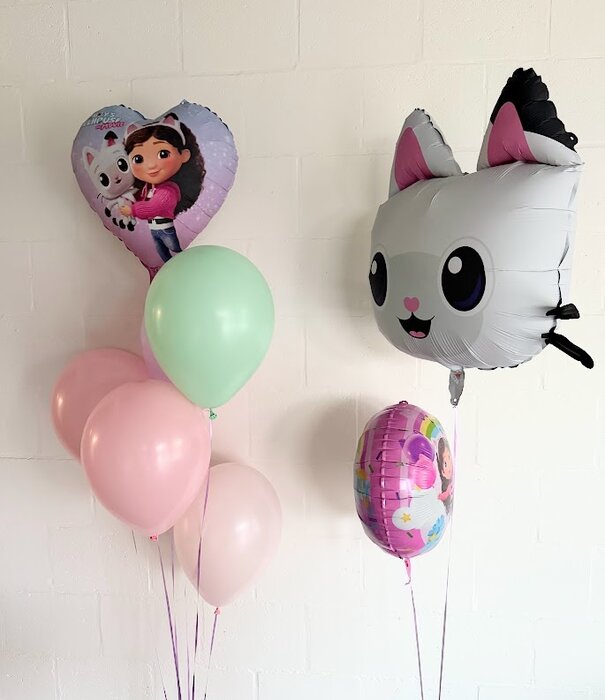Ballonnentros Gabby's poppenhuis