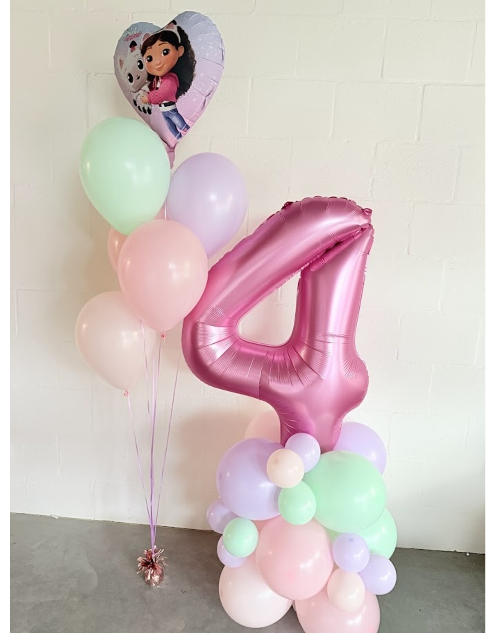 Ballonnentros Gabby's poppenhuis