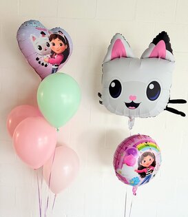 Ballonnentros Gabby's poppenhuis & pandy paws