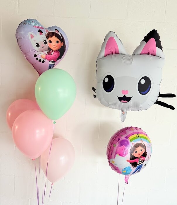 Ballonnentros Gabby's poppenhuis & pandy paws