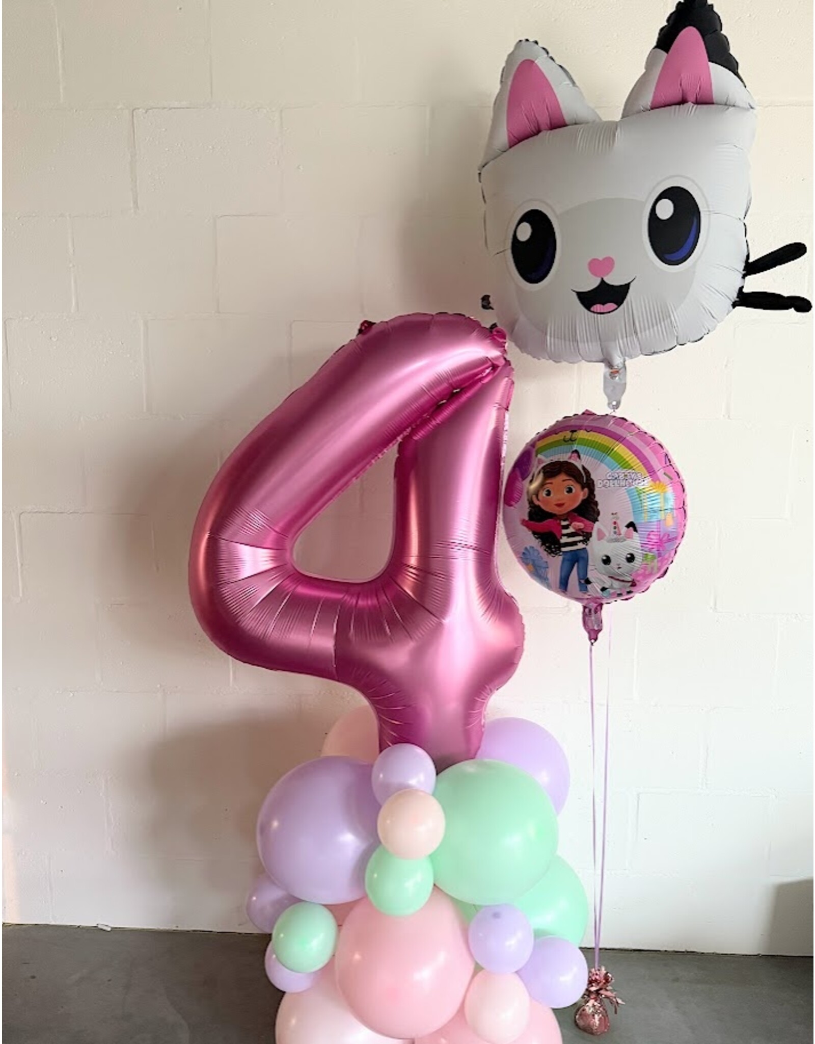 Ballonnentros Gabby's poppenhuis & pandy paws