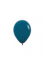 10x mini ballon | Deep teal blauw