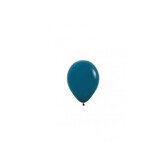 10x mini ballon | Deep teal blauw