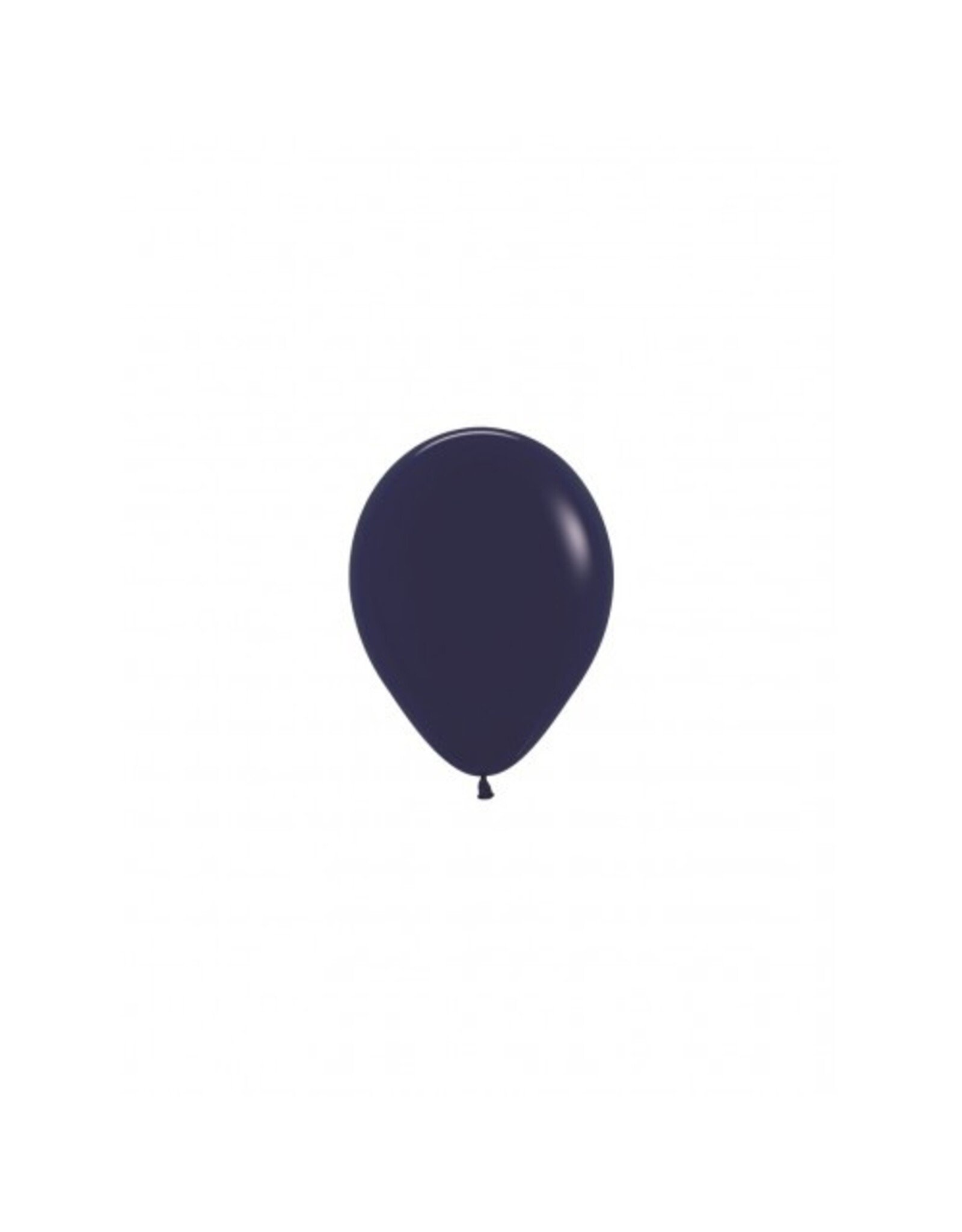 10x mini ballon | Navy blauw
