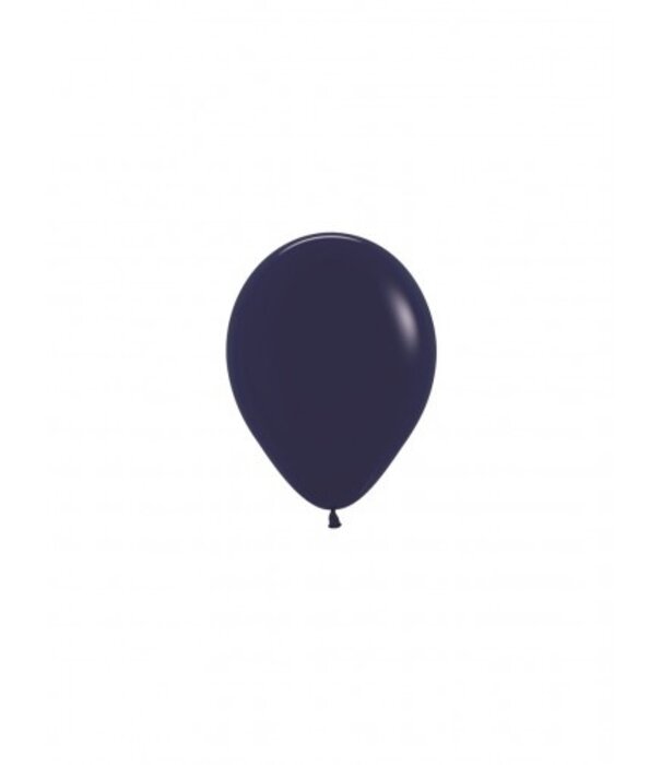 10x mini ballon | Navy blauw