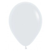 50 stuks | latex ballonnen wit | 30 cm