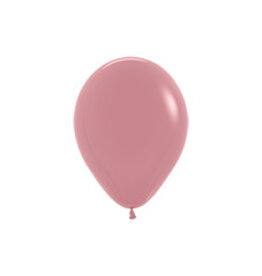 50 stuks | latex ballonnen | Rosewood (oud roze)