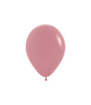 50 stuks | latex ballonnen | Rosewood (oud roze)