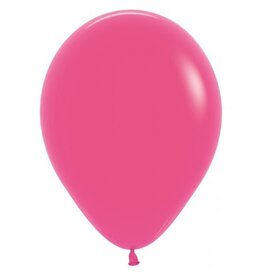 50 stuks | latex ballon 30 cm | fuchsia