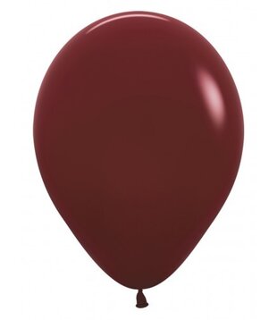 50 stuks | latex ballonnen Merlot (Bordeaux) | 30 cm