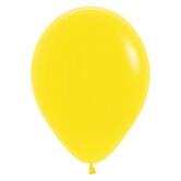 50 stuks | latex ballonnen geel | 30 cm