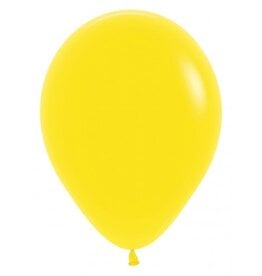 50 stuks | latex ballonnen geel | 30 cm