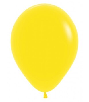 50 stuks | latex ballonnen geel | 30 cm