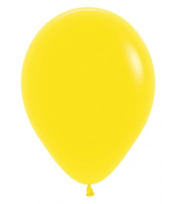 50 stuks | latex ballonnen geel | 30 cm