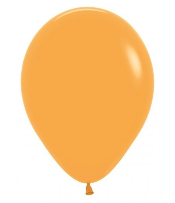 50 stuks | latex ballon mosterd geel | 30 cm
