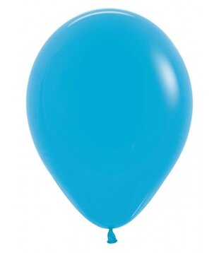 50 stuks | latex ballonnen blauw | 30 cm