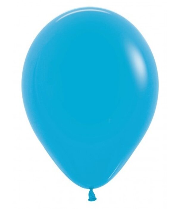 50 stuks | latex ballonnen blauw | 30 cm
