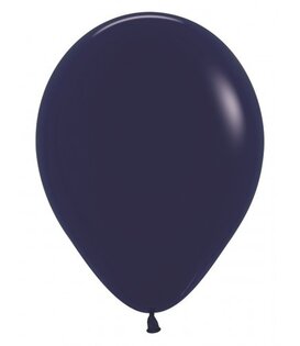 50 stuks | latex ballon navy blauw | 30 cm